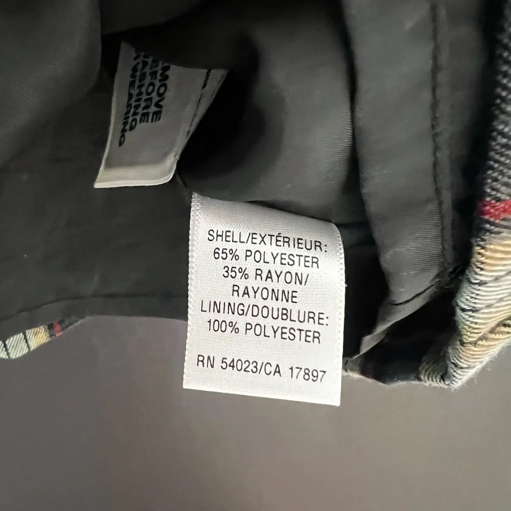 Vintage Y2K Old Navy Plaid Mod Pinafore Academia Mini Dress - Picture 6 of 12